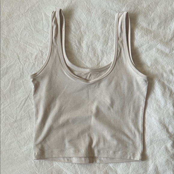 Vuori Halo Essential Tank Milkweed Heather & Midnight Heather Bundle of 2 - Picture 6 of 9